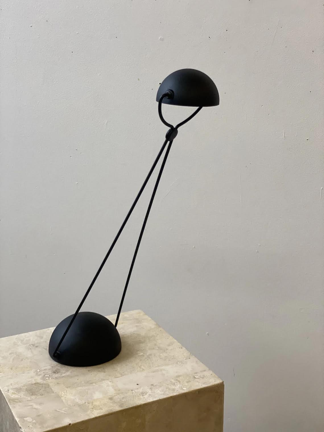 Vintage 1970's Italian Sundial Table Lamp by Paolo Pica for Stefano Cevoli Modern