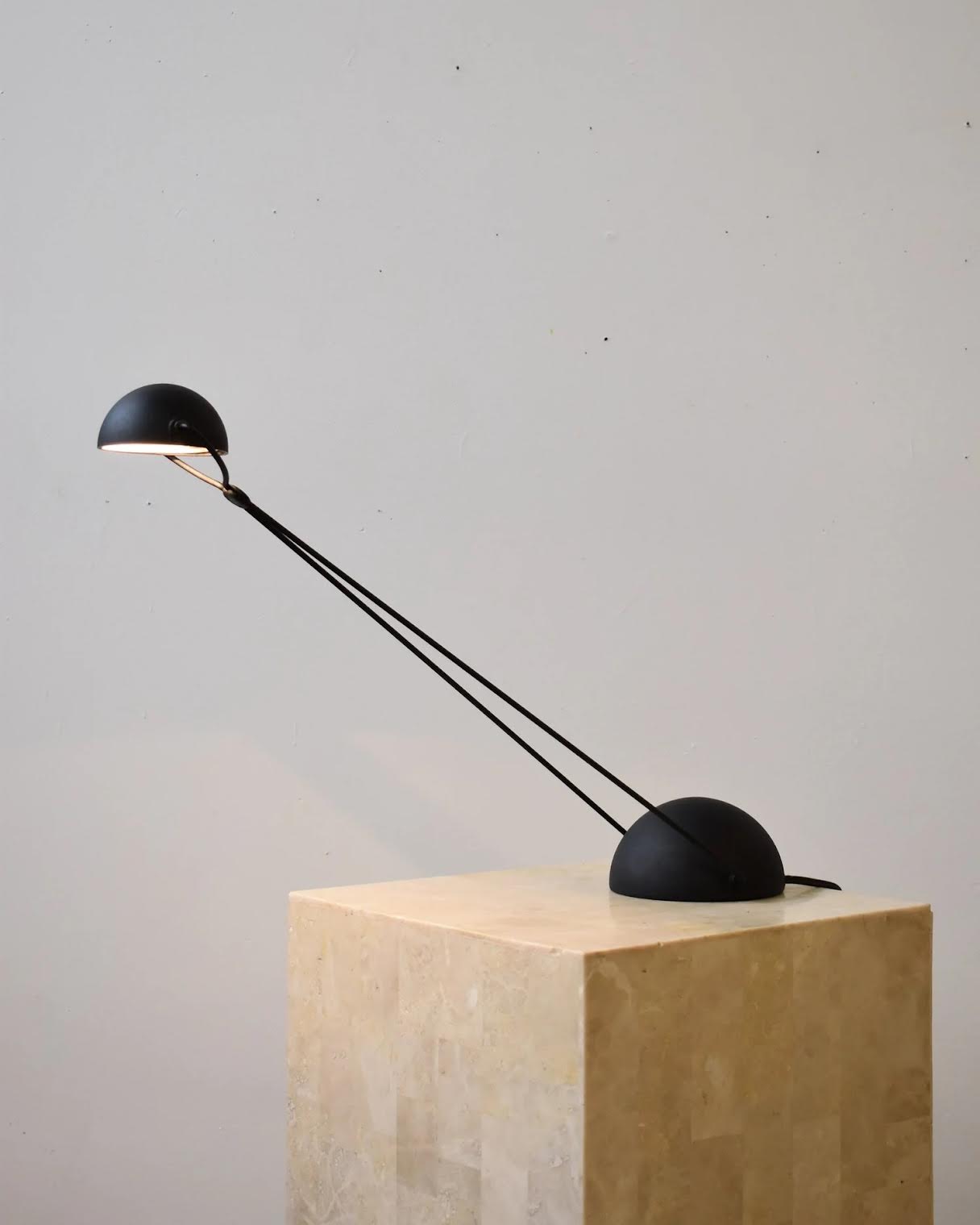Vintage 1970's Italian Sundial Table Lamp by Paolo Pica for Stefano Cevoli Modern