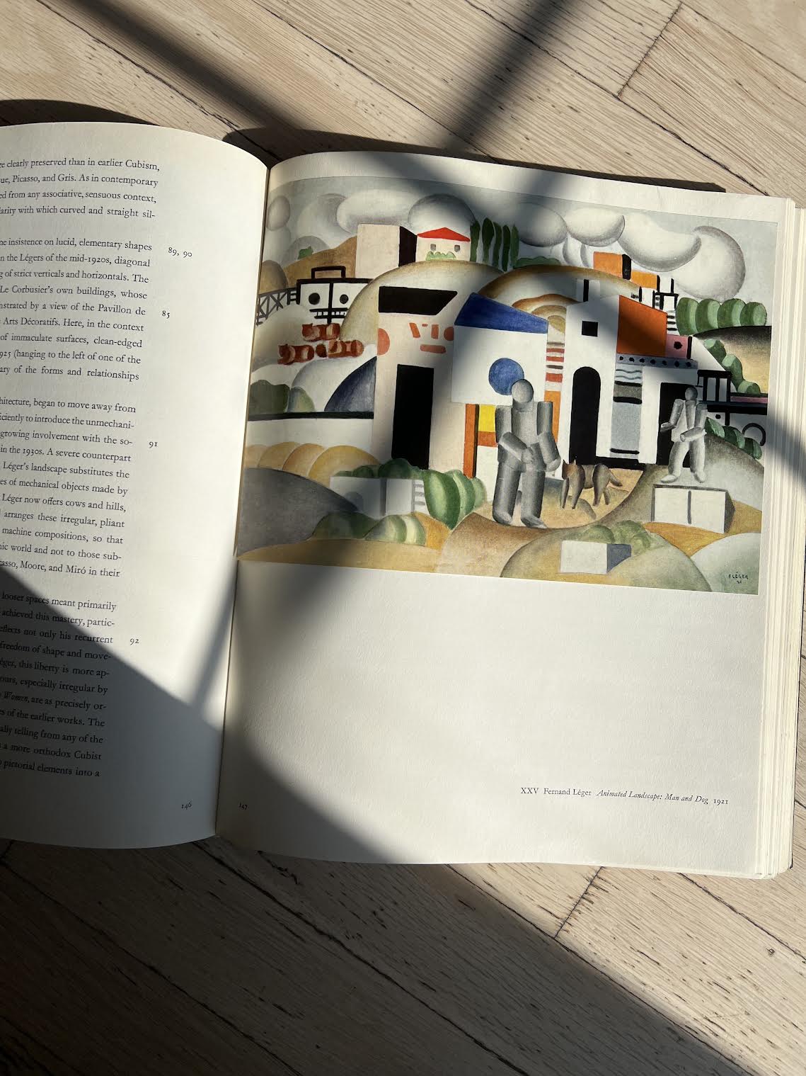 Vintage 1980's Pablo Picasso Oversized Coffee Table Book in LInen